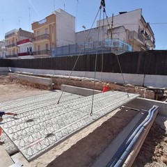 lavori interramento ferroviario Andria