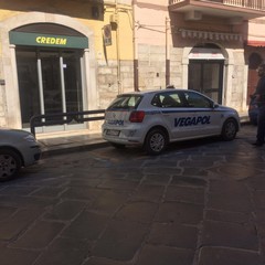 Colpo fallito alla filiale Credem di via Annunziata