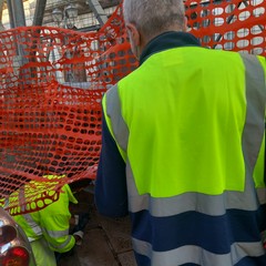 lavori di pulizia e bonifica al quartiere dell'Altomare