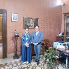 Il soggiorno a Spello, della Sindaca Giovanna Bruno ospite di Cosimo Piccolo