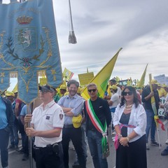 Comune di Andria alla manifestazione a sostegno del comparto agricolo