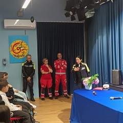 La Protezione Civile incontra gli alunni della scuola "Mons. Di Donna" di Andria