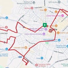 il percorso di Andria Pedala