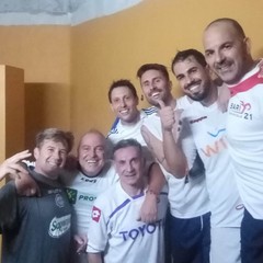 Da sx verso dx Antonio Lamonarca, Franco Massaro, Giandomenico Direnzo, Cesare Troia, Francesco Casiero, Francesco Lorusso e Maurizio De Nuccio
