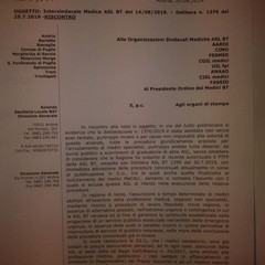 Replica del Direttore Generale della Asl/Bt