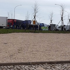 protesta degli autotrasportatori