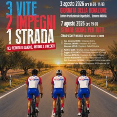 "3 vite. 2 impegni. 1 strada": ad Andria l'evento per ricordare Sandro, Antonio e Vincenzo