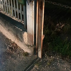tentativo di furto in autoparco di Andria