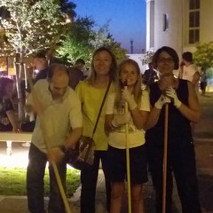 Pulizia di piazza SS. Trinità: nuova missione compiuta