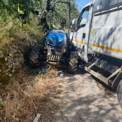 incidente stradale via Montefaraone