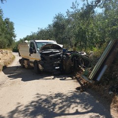 incidente stradale via Montefaraone