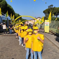 Bimbi di Puglia a Castelporziano per festa nazionale educazione alimentare