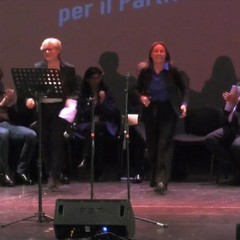 Giovanna Bruno a Bari con Stefano Bonaccini