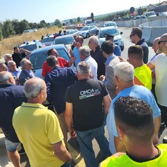 Interrotti i lavori di chiusura del bivio per Montegrosso