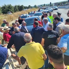 Interrotti i lavori di chiusura del bivio per Montegrosso