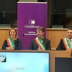 Sindaco Bruno al ritorno dalla missione a Bruxelles