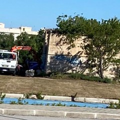Ripulito il casolare diroccato in via Bisceglie