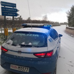 automobilisti messi in salvo dalle "Volanti" della P.S. di Andria