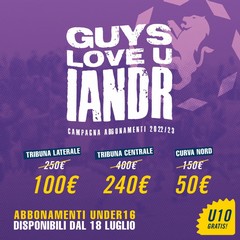 campagna abbonamenti per gli under