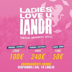 campagna abbonamenti per le donne