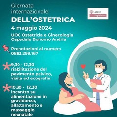 Ottimo riscontro al "Bonomo" di Andria per la Giornata mondiale dell'Ostetrica