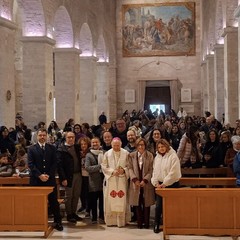 la Cattedrale di Andria con gli alunni dell'Imbriani-Salvemini