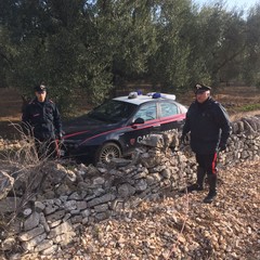 Carabinieri furto di cavi di rame