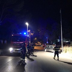 incidente stradale via Castel del Monte