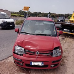 Incidente sulla ex sp 231 all'altezza di Montegrosso