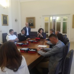 Cerimonia consegna defibrillatori