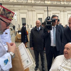 Chef di Israele e Palestina dal Papa