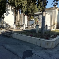 Il luogo del Cimitero di Andria in cui ci sarà la tomba della piccola Graziella Mansi