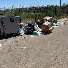 Mancata raccolta rifiuti in contrada Lama di Carro
