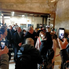 La Sindaca Bruno con il Principe Alberto II di Monaco