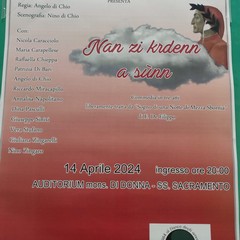 commedia “Nan zi kredenn a sùnn”