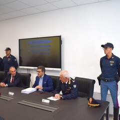 Alcuni momenti della conferenza stampa