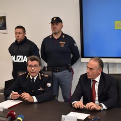 Alcuni momenti della conferenza stampa