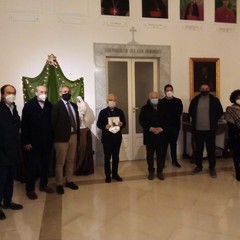 A Vescovo e Sindaco le prime copie del cd