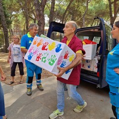 Andria la donazione di giochi e materiale didattico