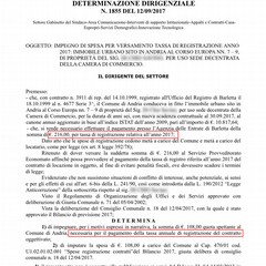 Contratto CCIAA det