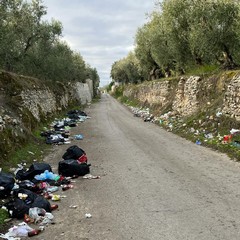 Contrada Coppe: rifiuti di ogni genere