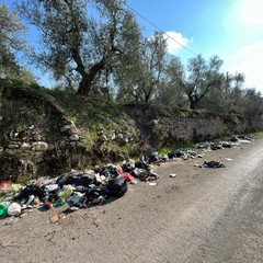 Abbandono di rifiuti ad Andria