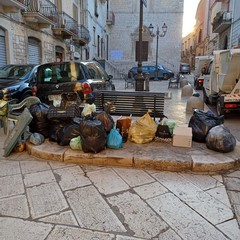 Abbandono di rifiuti ad Andria