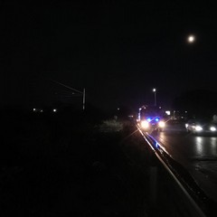 Incendio sulla sx sp 231, direzione Corato nella zona industriale di Andria