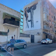 CPIA il nuovo murales "Umani in cima" di Daniele Geniale