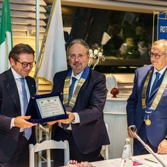 riconoscimento Rotary a Luca Sanguedolce, Andrea Ribatti e Joseph Altamura