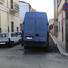 Incidente in via Diaz angolo via Orsini