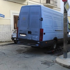 Incidente in via Diaz angolo via Orsini