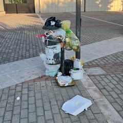 Degrado ed incuria in piazzetta via Sofia e passaggio pedonale di via Bisceglie