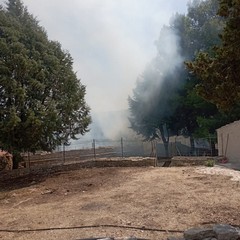 Incendio alla Masseria San Vittore di Don Riccardo Agresti